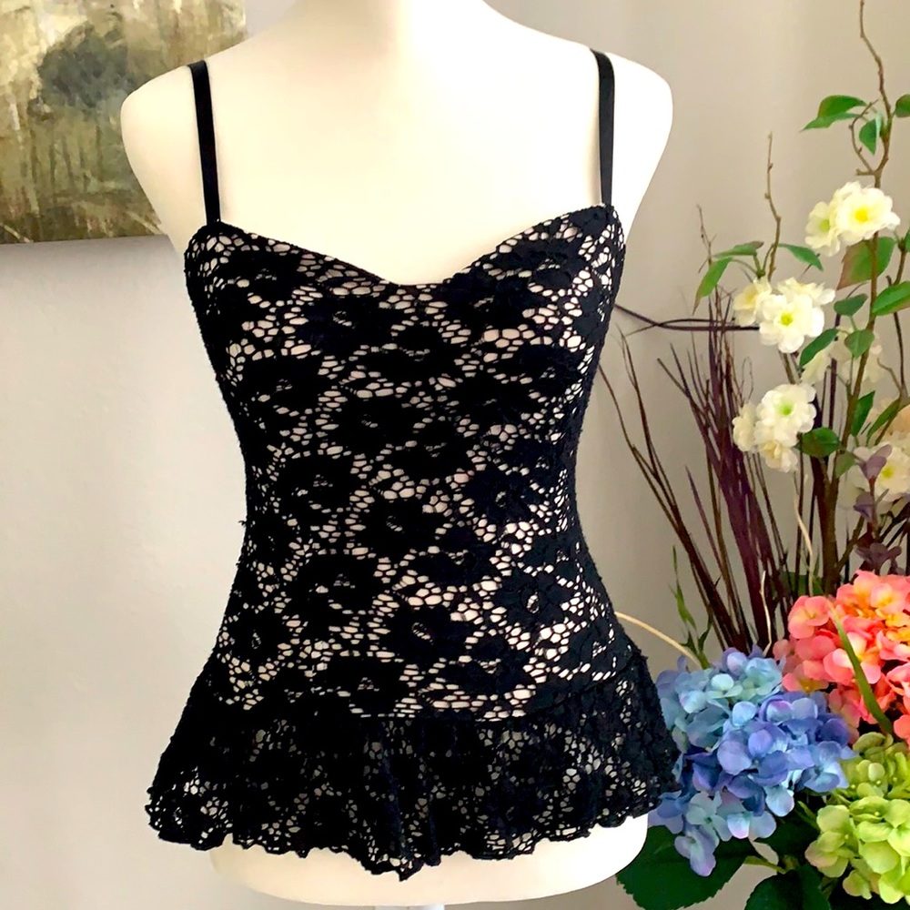 Black Lace Top